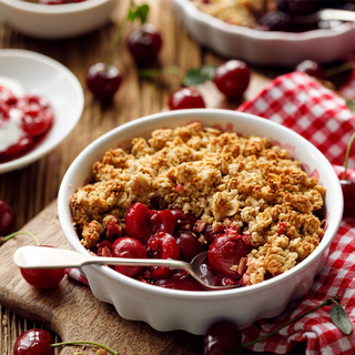 Cherry Crumb Pie